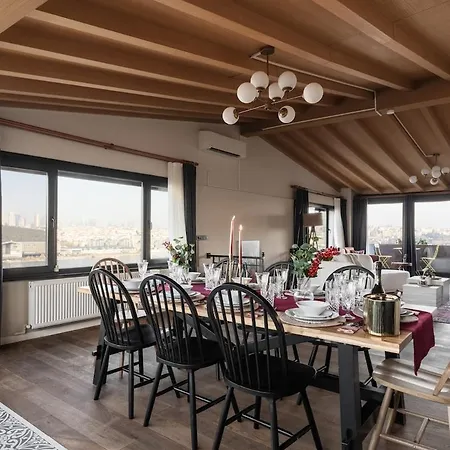 Iconic Sea View Duplex W Terrace In Balat Appartamento *