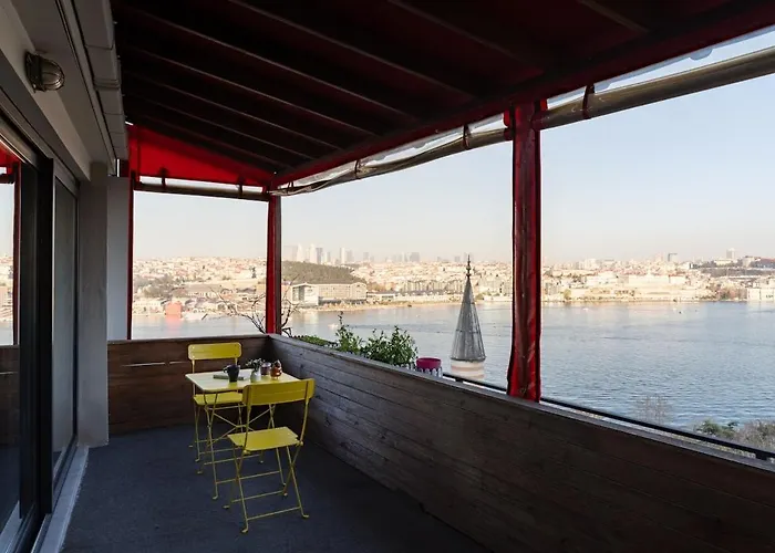 Apartment Iconic Sea View Duplex W Terrace In Balat *