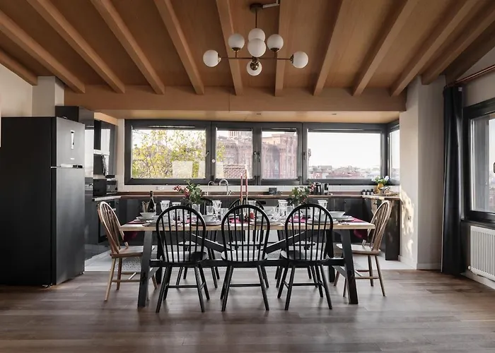 Iconic Sea View Duplex W Terrace In Balat