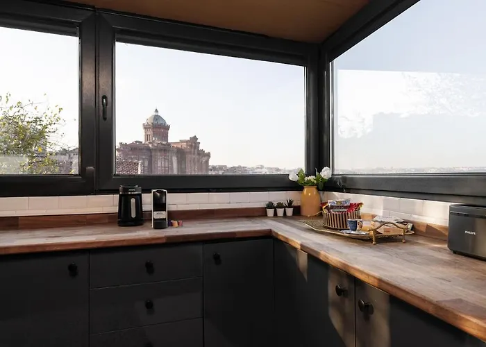 Iconic Sea View Duplex W Terrace In Balat Appartement Istanboel